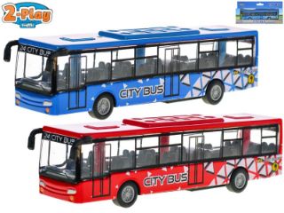 Obrázek z Autobus 15cm kov, zpětný chod 2dr 